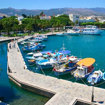 Port in Kos, Greece