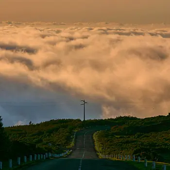 Madeira in the clouds